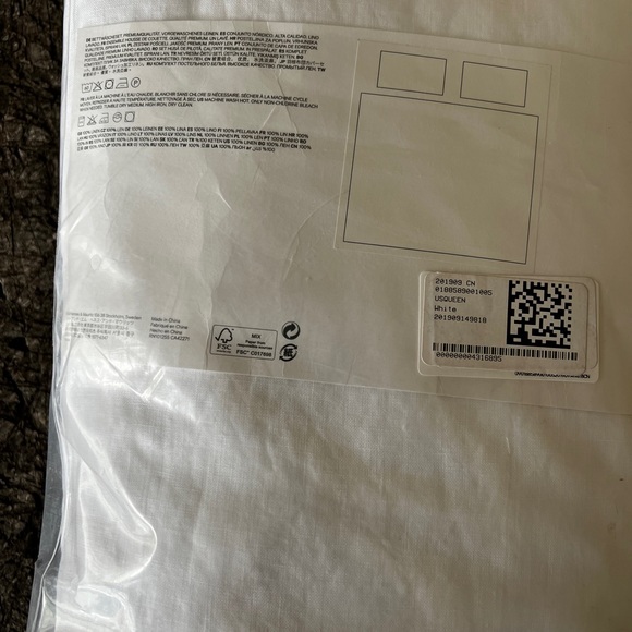 Linen Duvet Set - Queen - Picture 4 of 6